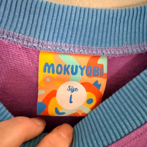 Colorful Patchwork Sweatshirt - Picture 3 of 7